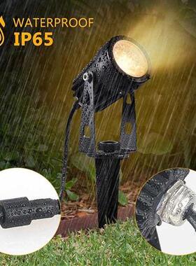 RGB White Warm 3W LED Outdoor Solar Landscape Lights IP65 Wa
