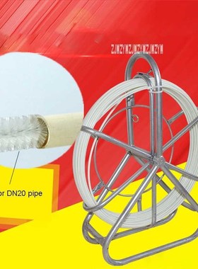 Fish Tape Puller Feed Pipe Puller Cleaner Running Rod Duct F