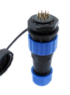 SP20 IP68 waterproof connector 1 pin 2 pin 3/4/5/6/7/8/9/10/