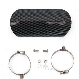 Carbon Fiber Surface Universal Motorcycle Exhaust Muffler Pi