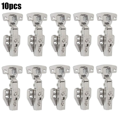 10pcs Hinges Cabinet Door Hinges Damper Buffer Soft Close 35
