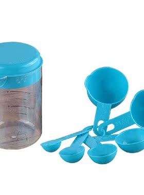 7pcs Measuring Cups And Measuring Spoon Scoop Plastic