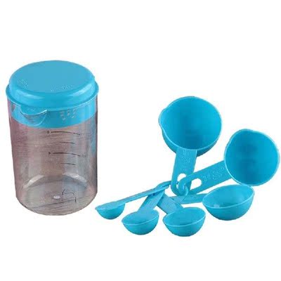 7pcs Measuring Cups And Measuring Spoon Scoop Plastic