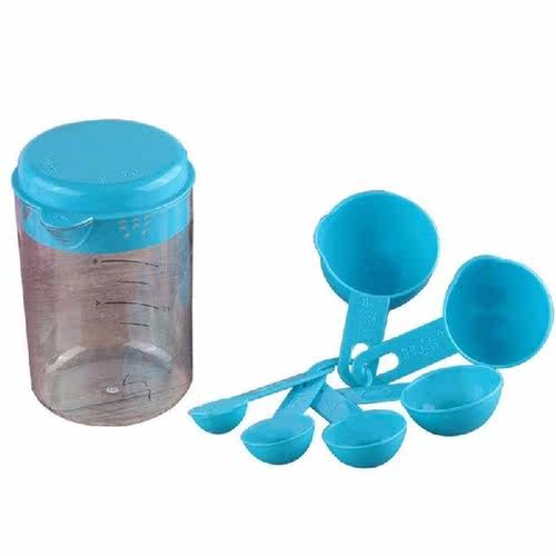 7pcs Measuring Cups And Measuring Spoon Scoop Plastic