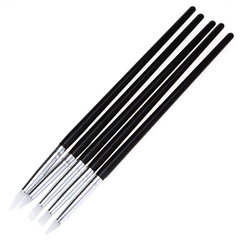 5Pcs Painting Nail Brush Set Gel UV Gel Carving Nail Art