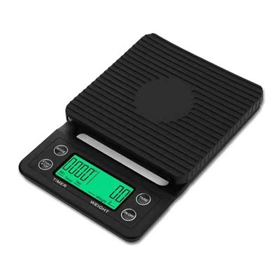 Coffee Scales Kitchen LCD Backlight 5kg/0.1g Weight g/oz/lb/