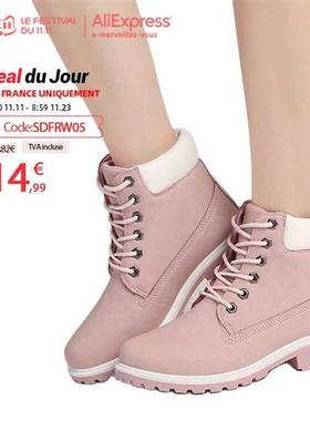 Ankle Boots For Women 2021 New Brand Snow Boots Fashion Warm