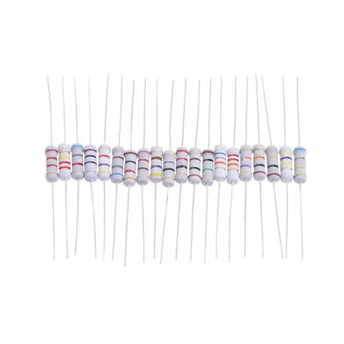 200 Pcs 20 Value 1W Resistor Set 5% Resistance Assortment Ki