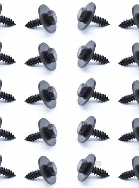 20Pc Self-drilling Hex Screw Car Water Tank Bottom Shield Me