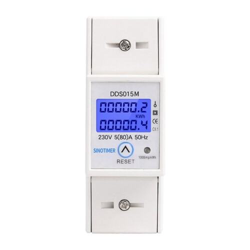 DDS015M 230V 5(80A) Watt Meter Power Analyzer with Reset Mul