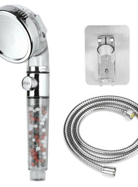 3 Gear SPA Shower Head Rainfall Shower Head Set Hand-held Pr