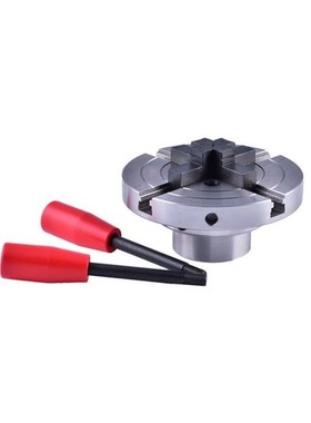 Steel 6 Inch 4-Jaw Self-Centering Woodworking Lathe Chuck Ma