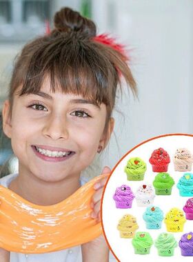 18 Colors Butter Slimes Clay DIY Fluffy Floam Slimes Cloud