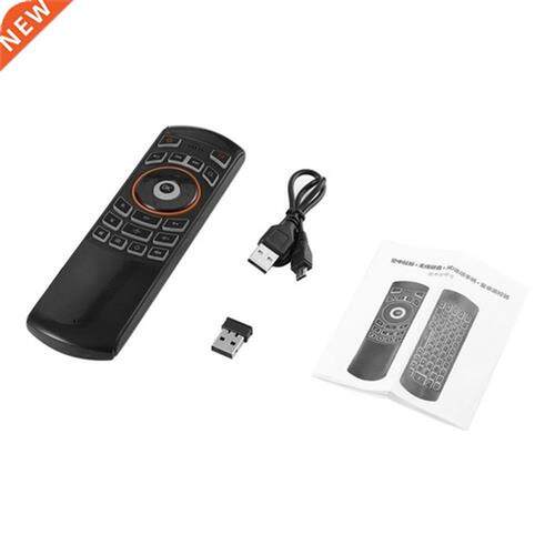 Back Lig Air Mouse with Gyroscope Keyboard Mini Keyboard f