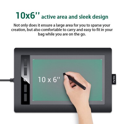 Parblo A610S Art Digital Graphics Tablet Drawing Painting B