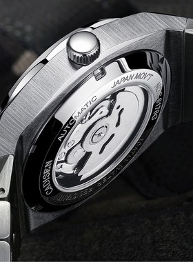 CADISEN New 42MM Men Watches Mechanical Automatic NH35A Blu