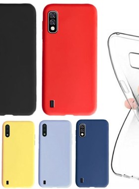 Soft cover for Samsung galaxy M01 case M 01 black purple gr