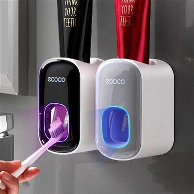 Automatic Toothpaste Dispenser Dust-proof Toothbrush Holder