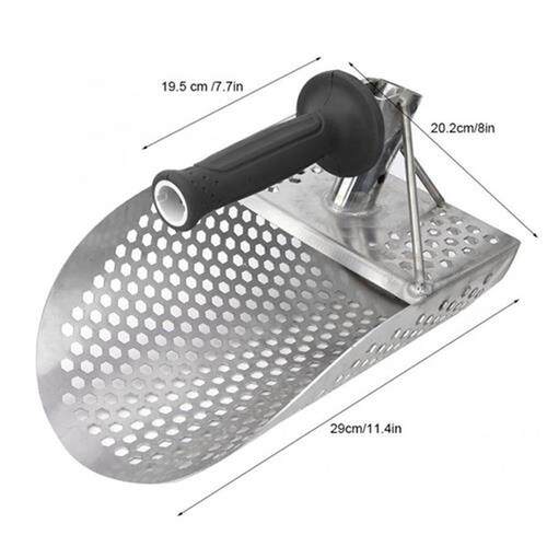Portable Stainless Steel Sand Scoop for etal Detecting with
