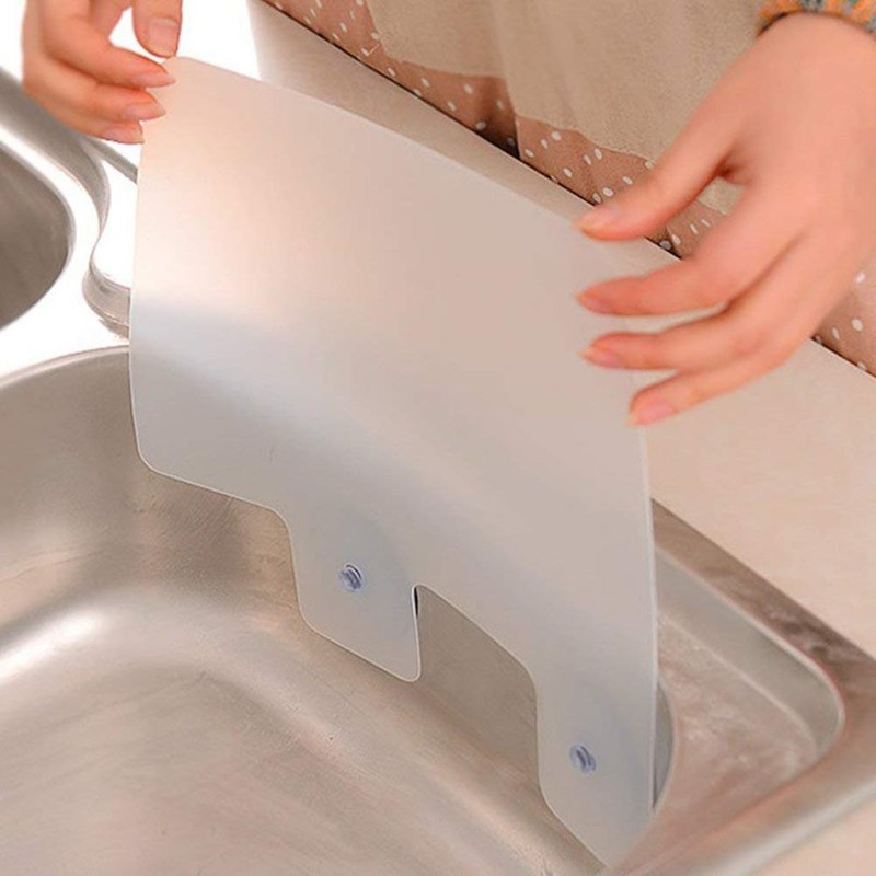 Sink Water Splash Guard Anti-Splash Dish Washing Sink Board