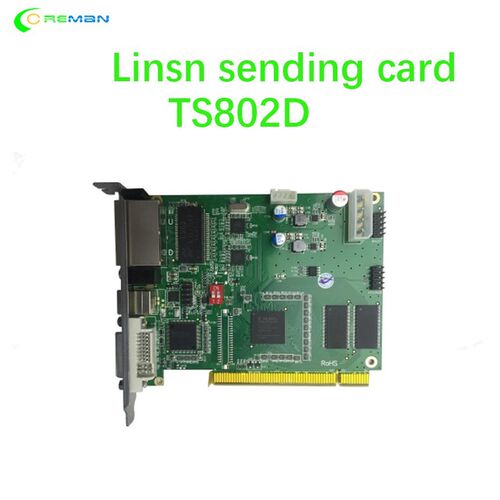 Best selling LINSN sending card TS802D for full color video