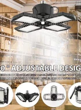 60W 132 LED Garage Lamp Industrial Lighting Deformable