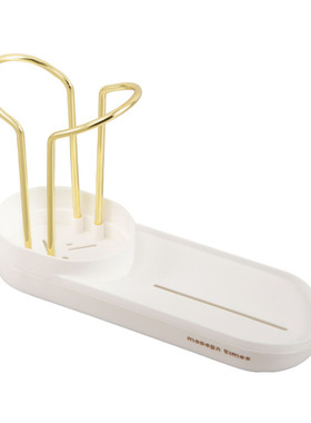 Kitchen Caddy Holder Countertop Sponge Brush Soap Rack