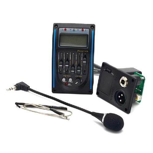 Guitar Pickups Piezo Pickups 5 Band Preamp EQ Equalizer