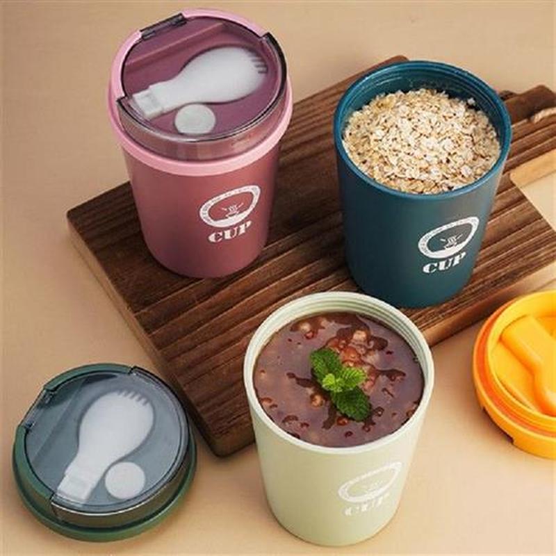 500ml Sealed Leakproof Soup Box Kids Lunchbox Round