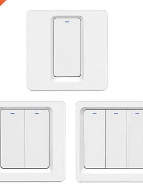 No Hub Required (Wall Switch 3 Gang), Wireless Remote Contro