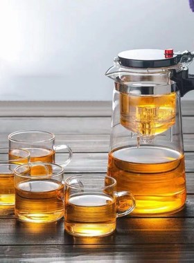 Tea Pots Heat Resistant Glass Tea Pot Tea Infuser Chinese Ku