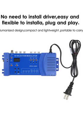 AMS90 Modulator AV Optional Modulator V U PAL/NTSC Stand
