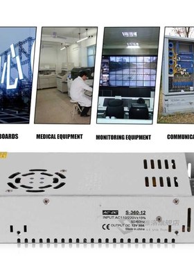 DC12V 40A Small Size Single Output Switching Power Supply Tr