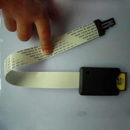 TF / Micro SD TO SD Card Extension Cable Adapter Flexible Ex