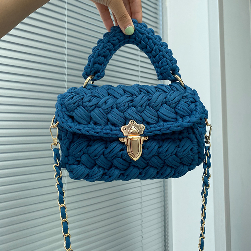 JIOMAY Knitting Bags for Women 2022 Woolen Yarn Handmade Wov