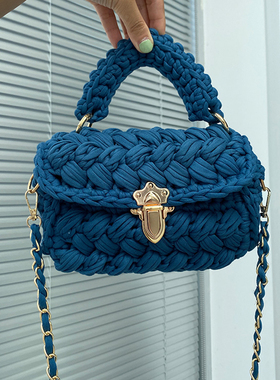 JIOMAY Knitting Bags for Women 2022 Woolen Yarn Handmade Wov