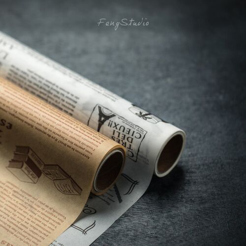 8M Baking Oil Paper BBQ Butter Bread Paper Non-stick Wrappin