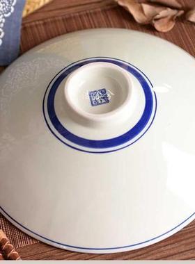 Chinese style ceramic cock hat bowl big antique speaker