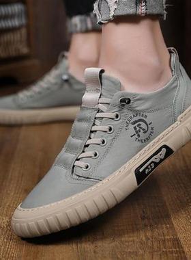 Men Shoes Breathable Canvas Sneakers Mens Summer Ice Silk Cl