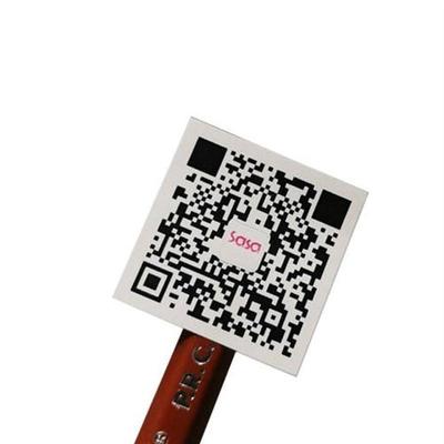 0PCS 3x4 4x4cm Custom stickers Free Print 2D bar code pri