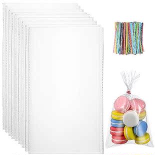 Clear Cellophane Cookie Gift Favor Wrapping Party Plastic