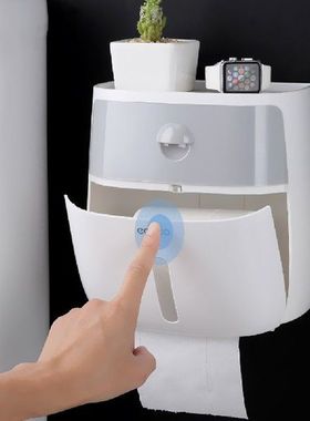 Toilet Tissue Dispenser Tissue Paper Box Holder Bath Toilet