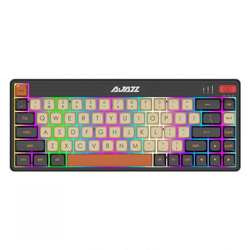 Ajazz K690T RGB Backlit 3 Modes 2.4G Bluetooth Wireless Mech