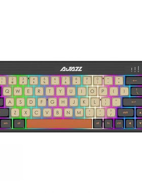 Ajazz K690T RGB Backlit 3 Modes 2.4G Bluetooth Wireless Mech