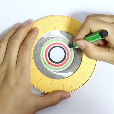 Adjustable 304 Stainless Steel Flexible Circle Drawing Ruler