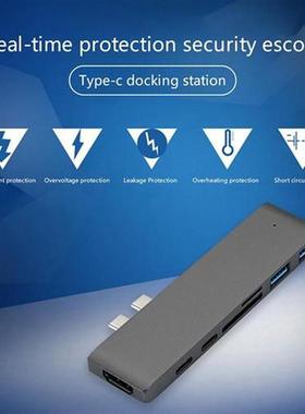 USB 3.1 Type-C Hub To HDMI apter 4K Thunderbolt 3 USB C Hu