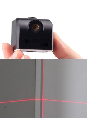 Borbede Portable Mini Cross Red Laser Levels Meter 2 line 1