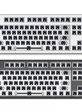 Mk870 Wired Gaming Mechanical Keyboard Kit 87 Key RGB Backli