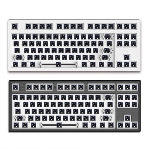 Mk870 Wired Gaming Mechanical Keyboard Kit 87 Key RGB Backli