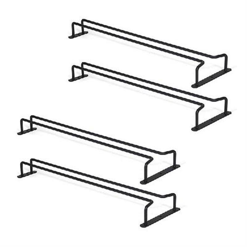 Hot 4X Large Stemware Wine Glass Hanger Rack Under Cabinet图片